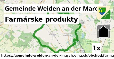 Farmárske produkty, Gemeinde Weiden an der March