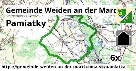 pamiatky v Gemeinde Weiden an der March