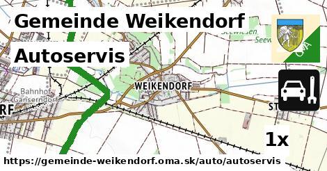 Autoservis, Gemeinde Weikendorf