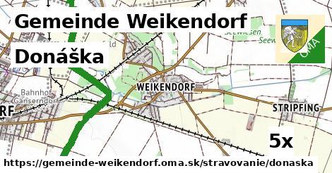 Donáška, Gemeinde Weikendorf