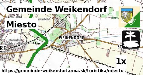 Miesto, Gemeinde Weikendorf