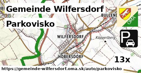 Parkovisko, Gemeinde Wilfersdorf