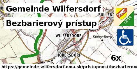 Bezbarierový prístup, Gemeinde Wilfersdorf