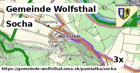 Socha, Gemeinde Wolfsthal