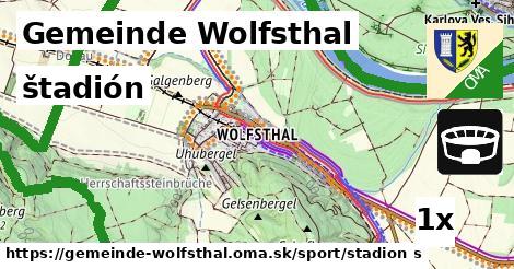 štadión v Gemeinde Wolfsthal