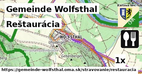 Reštaurácia, Gemeinde Wolfsthal