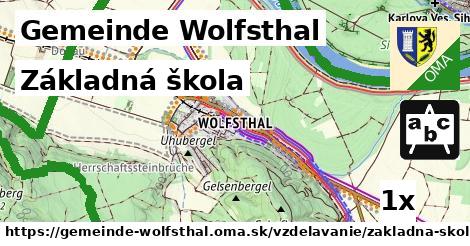Základná škola, Gemeinde Wolfsthal
