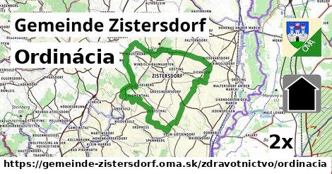 Ordinácia, Gemeinde Zistersdorf