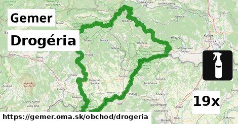 Drogéria, Gemer