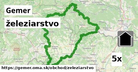 železiarstvo, Gemer