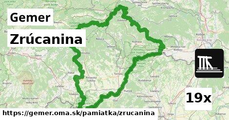 Zrúcanina, Gemer