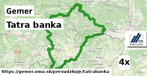 Tatra banka, Gemer