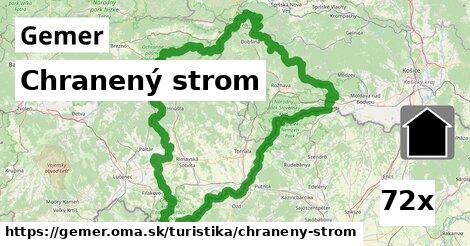 Chranený strom, Gemer