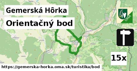 Orientačný bod, Gemerská Hôrka