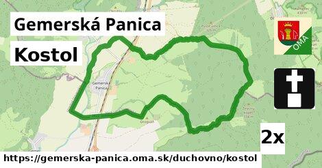 Kostol, Gemerská Panica