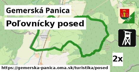 Poľovnícky posed, Gemerská Panica