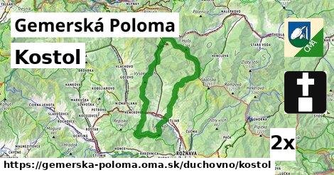 Kostol, Gemerská Poloma