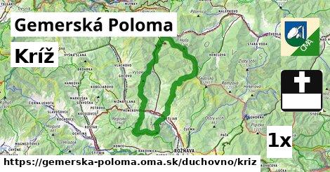 Kríž, Gemerská Poloma