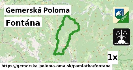 Fontána, Gemerská Poloma