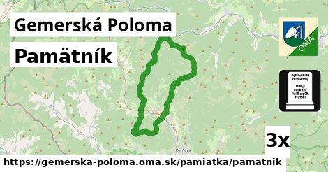 Pamätník, Gemerská Poloma