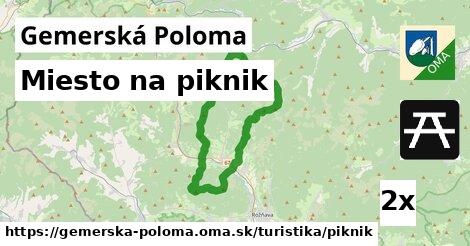 Miesto na piknik, Gemerská Poloma