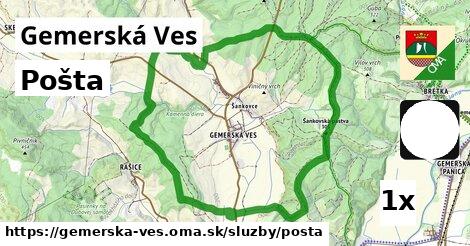 Pošta, Gemerská Ves