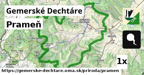Prameň, Gemerské Dechtáre
