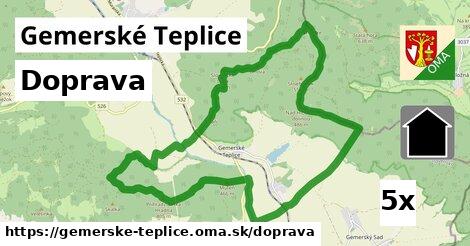 doprava v Gemerské Teplice