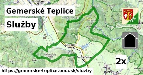 služby v Gemerské Teplice