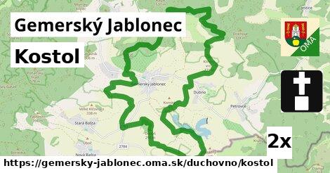 Kostol, Gemerský Jablonec