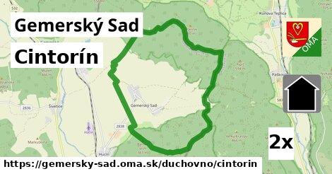 Cintorín, Gemerský Sad