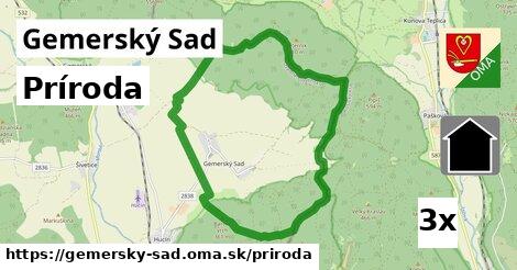 príroda v Gemerský Sad