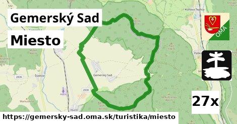 miesto v Gemerský Sad