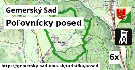 Poľovnícky posed, Gemerský Sad