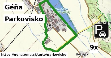 Parkovisko, Géňa