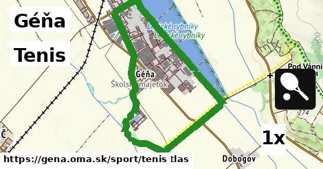 Tenis, Géňa