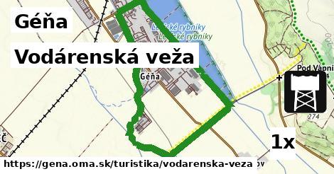 Vodárenská veža, Géňa