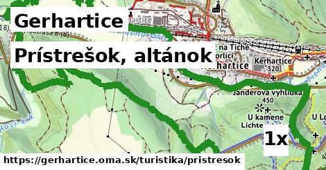 Prístrešok, altánok, Gerhartice