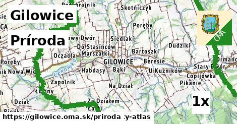 príroda v Gilowice