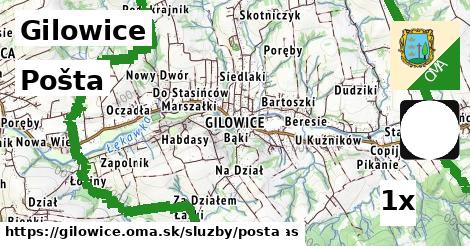 Pošta, Gilowice