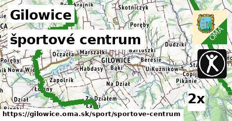 športové centrum, Gilowice