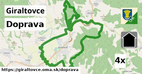 doprava v Giraltovce