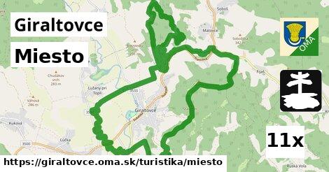 Miesto, Giraltovce