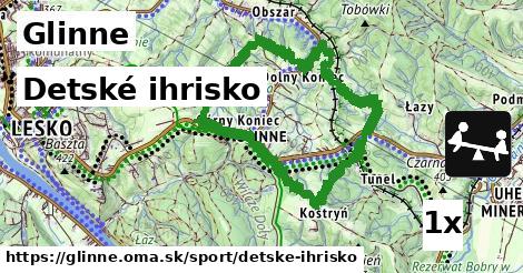 detské ihrisko v Glinne