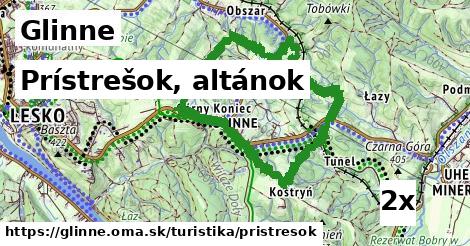 Prístrešok, altánok, Glinne