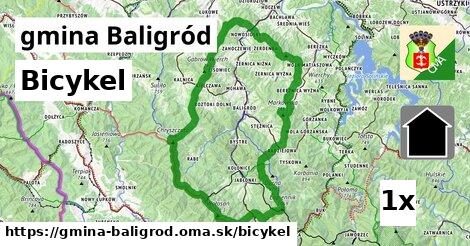 bicykel v gmina Baligród