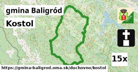 Kostol, gmina Baligród