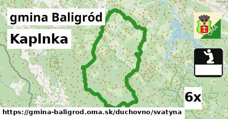 Kaplnka, gmina Baligród