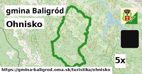 Ohnisko, gmina Baligród