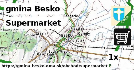 Supermarket, gmina Besko